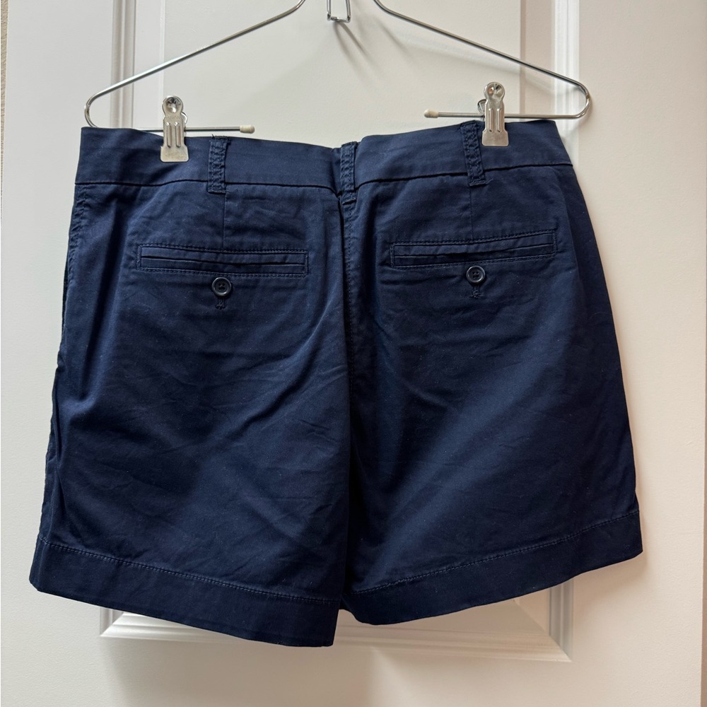 J. Crew Navy Women's Chino Shorts - Picture 3 of 3